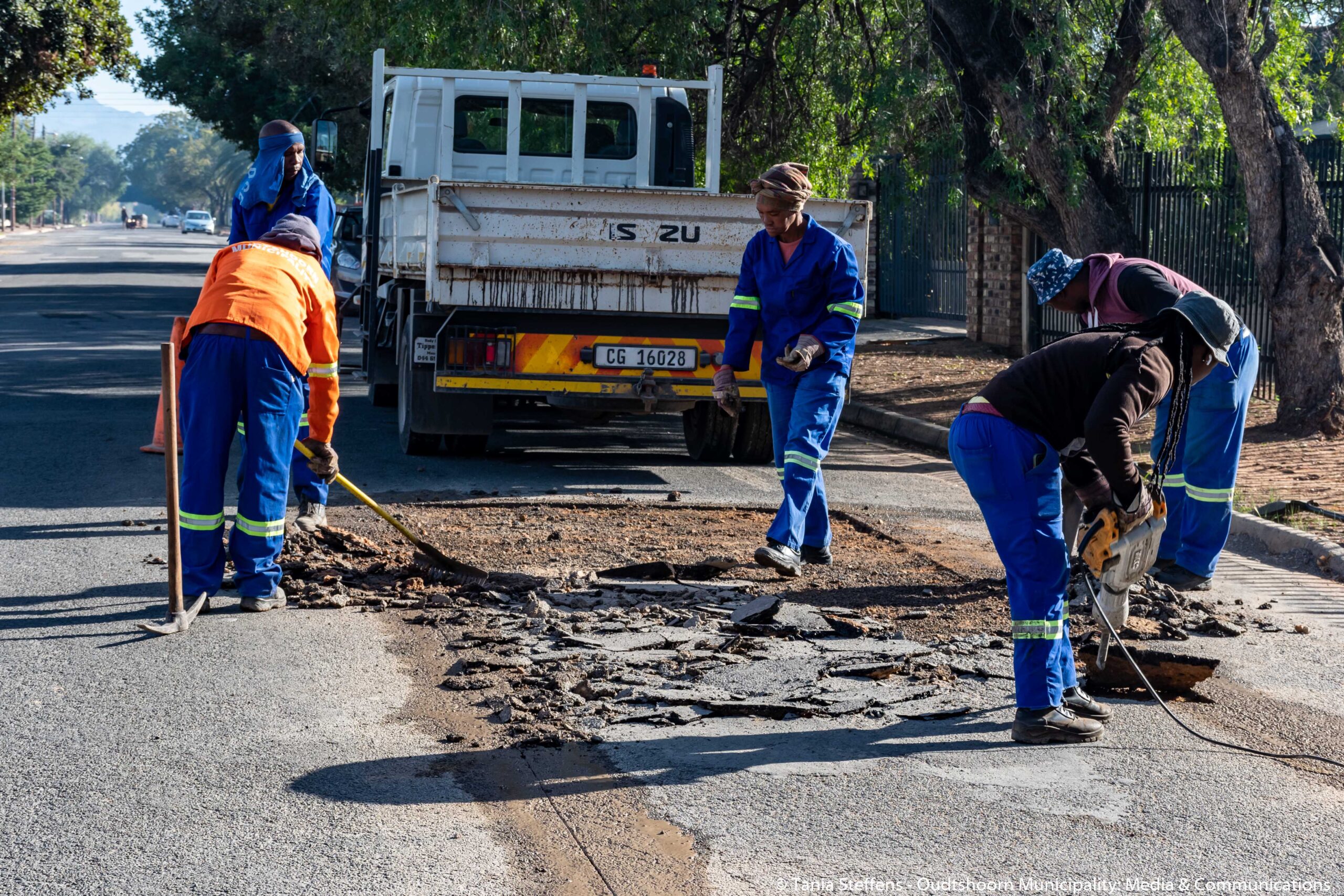 How to Fix a Pothole